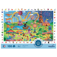CALYPTO Puzzle 100 P - Fête Foraine - Funfair