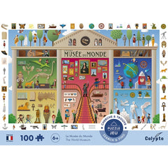 CALYPTO Puzzle 100 P - Musee Du Monde