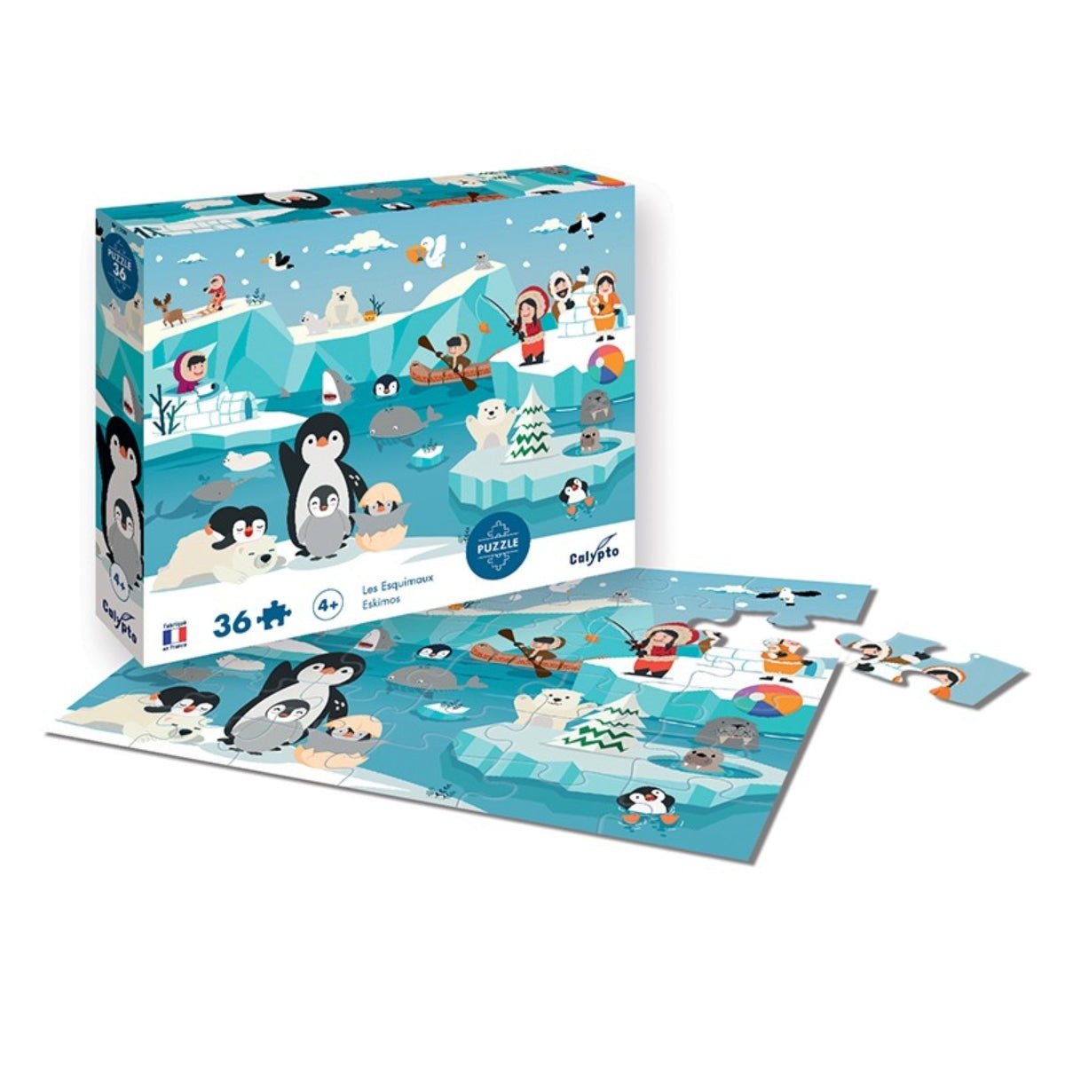CALYPTO Puzzle 36 P - Les Esquimaux
