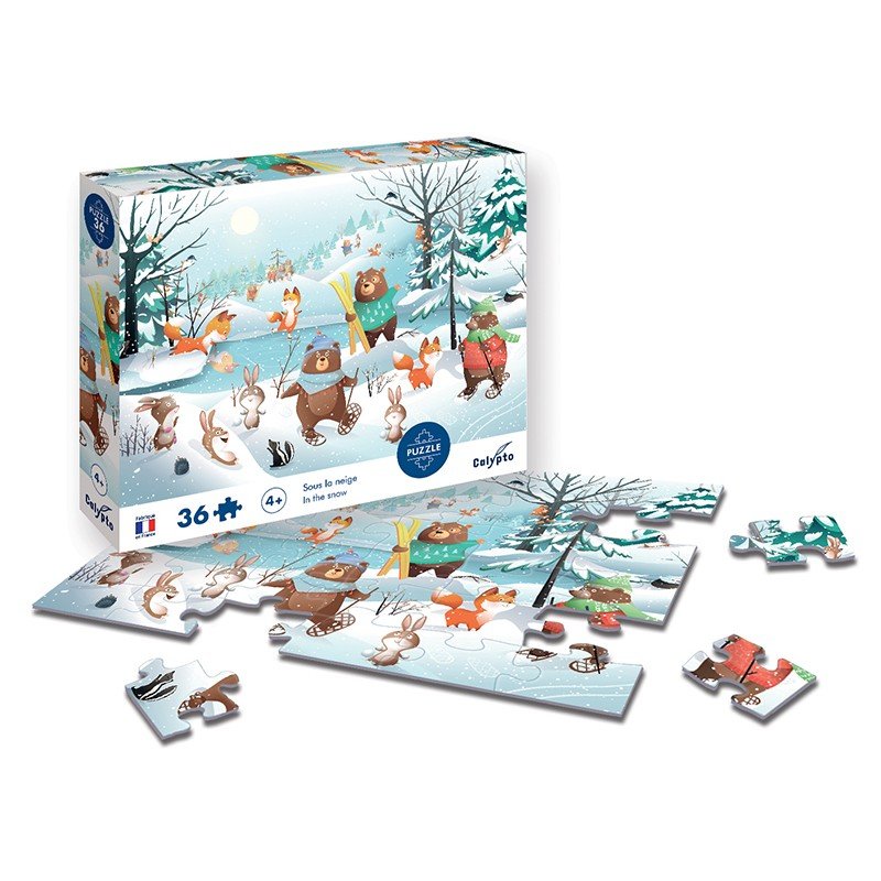 CALYPTO Puzzle 36 P - Sous La Neige