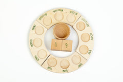 GRAPAT Platforms, Dice & Bowl Perpetual Calendar (ENGLISH)