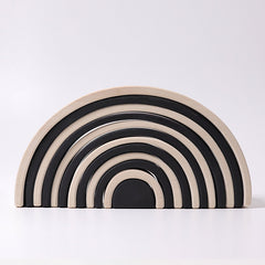 GRIMM'S 12 Piece Rainbow Large Monochrome / Tunnel