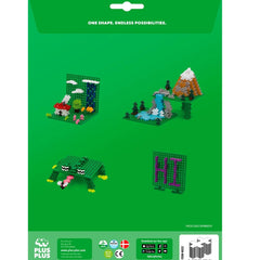PLUS-PLUS BasePlate 2pc, Green