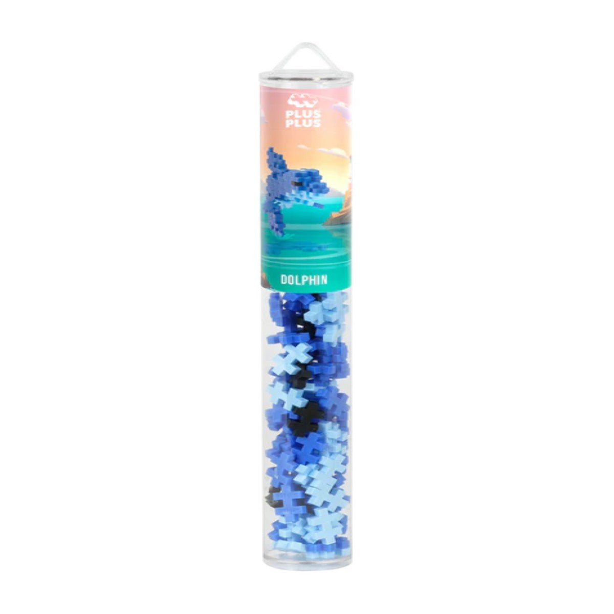 PLUS-PLUS Bluey Dolphin / 100 pcs Tube