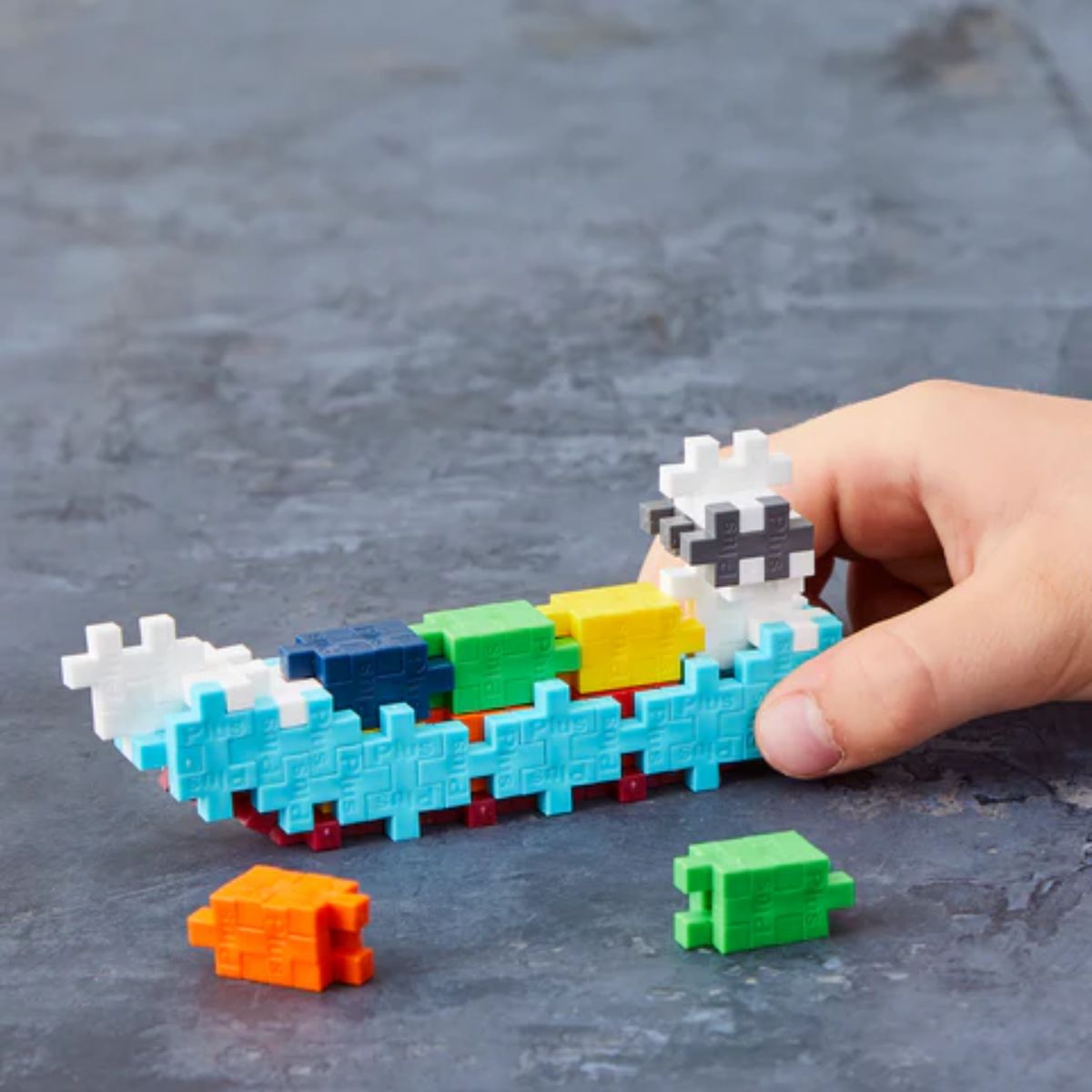 PLUS-PLUS Container Ship / 100 pcs Tube