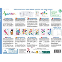 SENTOSPHERE AQUARELLUM CARTES POSTALES ANIMAUX -  Animal Postcards (8 x Mini cards)