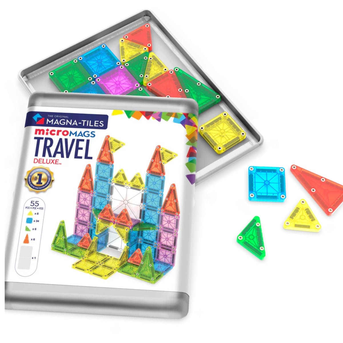 MAGNA-TILES MicroMAGS Travel Deluxe