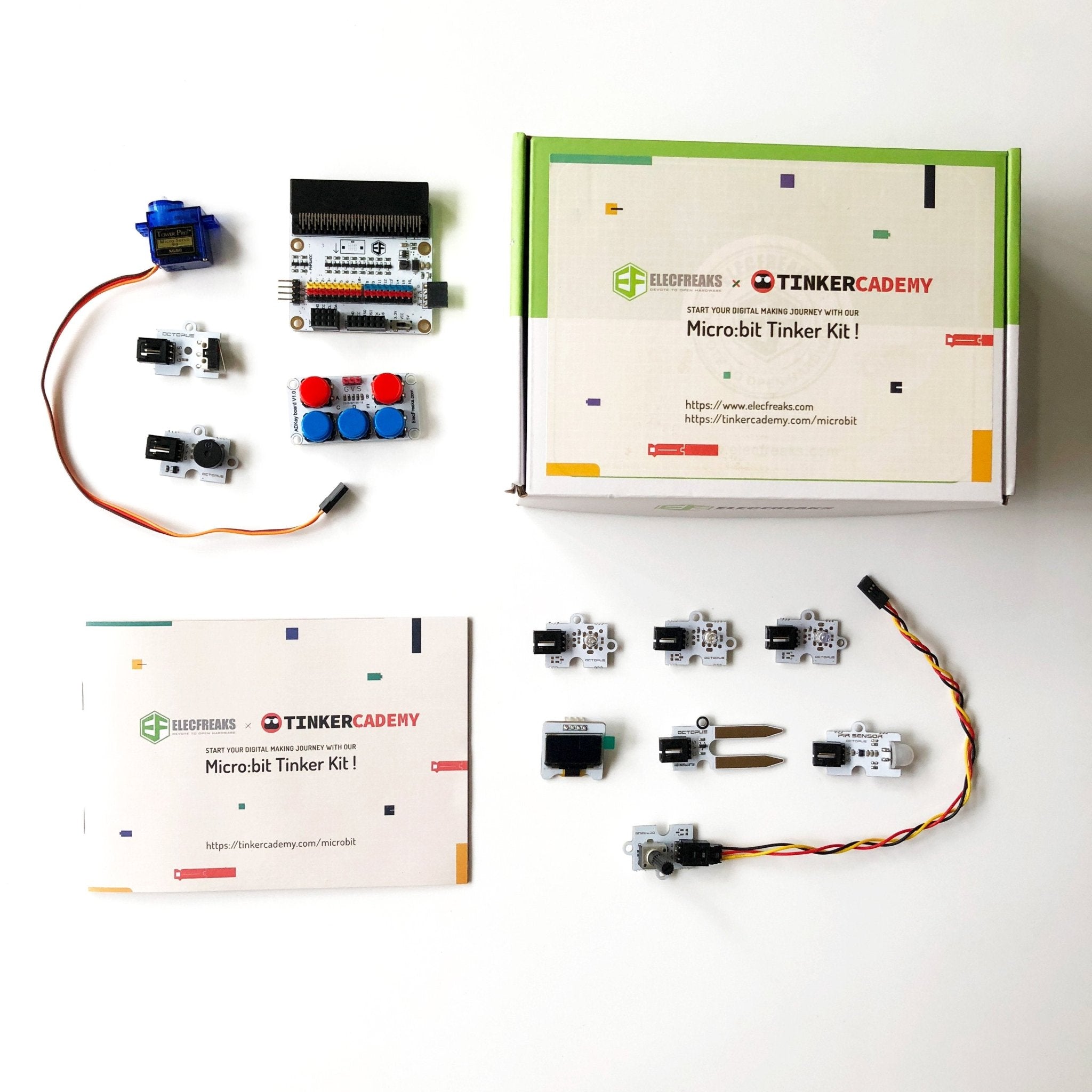TINKERCADEMY micro:bit Tinker Kit (without micro:bit)